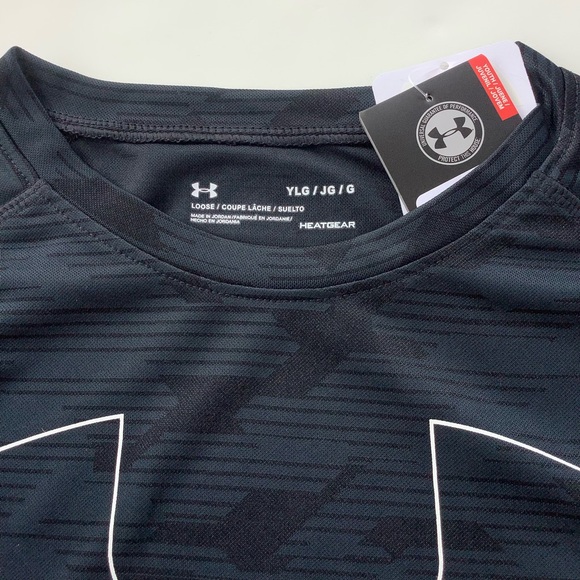 NWT Under Armour Black Logo Tee - Picture 4 of 5